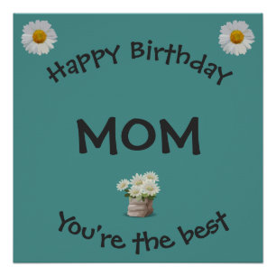 Happy Birthday Mama Poster