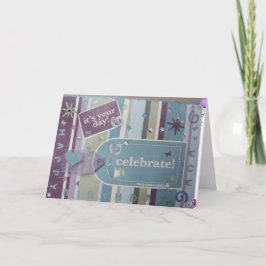 Happy Birthday Mama - Scrapbook Card Karte