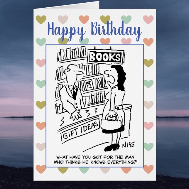 Happy Birthday Man weiß alles, was Joke (Von Creator hochgeladen)