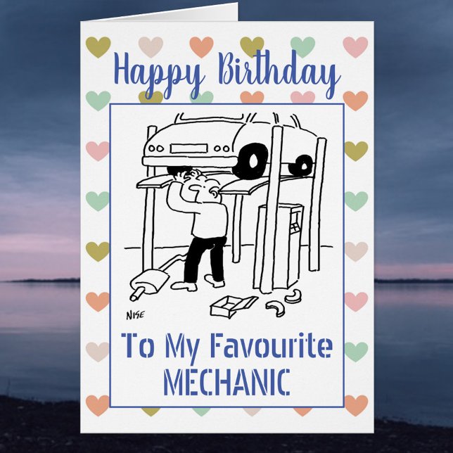 Happy Birthday Mechanic (Von Creator hochgeladen)