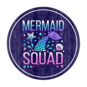 Happy Birthday Mermaid Squad-68296 Schneidebrett