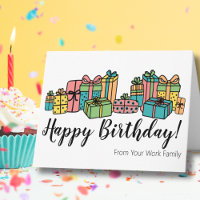 Happy Birthday Modern Colorful Fun