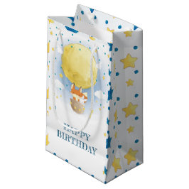 Happy Birthday Moon Air Ballon Kleine Geschenktüte