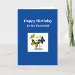 Happy Birthday Mother BTFL Card Karte<br><div class="desc">Christliche Geburtstagskarte für Mutter!   Enthält Bibelverse und -Text im Inneren.</div>