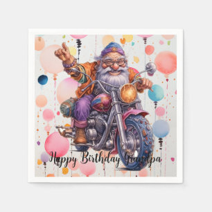 Happy Birthday Napkins Serviette