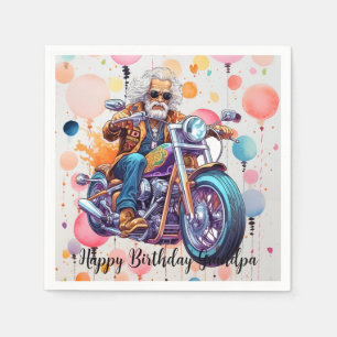 Happy Birthday Napkins Serviette