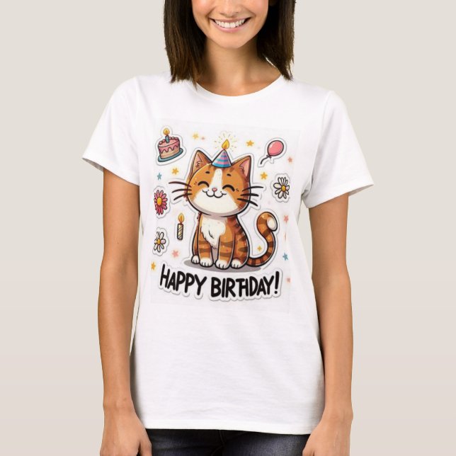Happy Birthday  New  Collection  Design T-Shirt (Vorderseite)