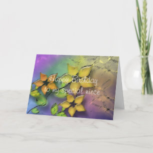 Happy Birthday Niece Karte