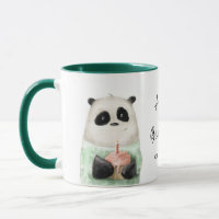 Happy Birthday Niedlich Panda Cake Personalisiert 