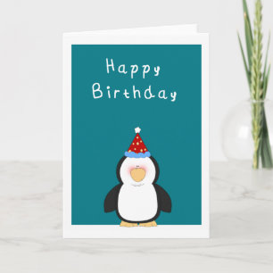 Happy Birthday Niedlich Pinguin Karte