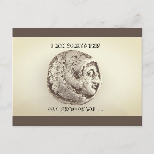 HAPPY BIRTHDAY OLD FUNNY Postcard Postkarte (Vorderseite)