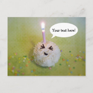 Happy Birthday Onigiri - Individuelle Postkarte
