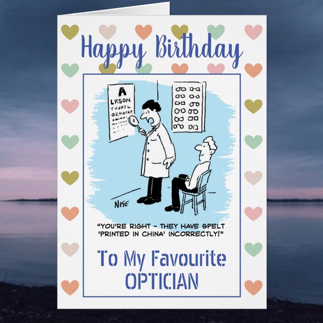 Happy Birthday Optician (Von Creator hochgeladen)
