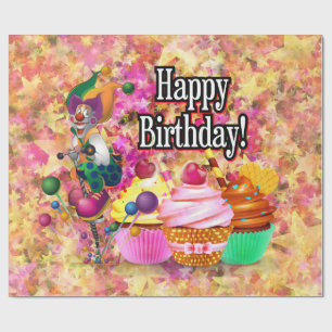 Happy Birthday Options 1 Wrapping Paper Geschenkpapier