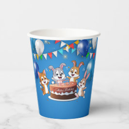 Happy Birthday Pappbecher