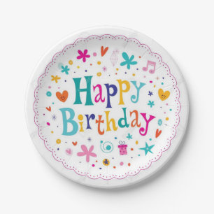 Happy Birthday Pappteller