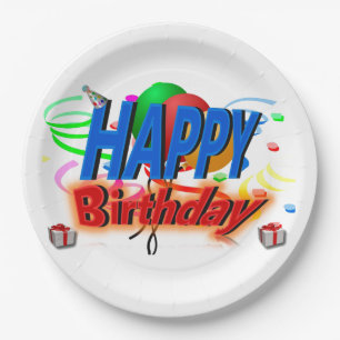 Happy Birthday Pappteller