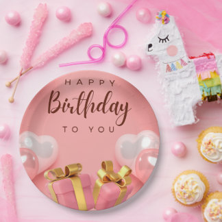 Happy Birthday Pappteller