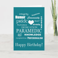 Happy Birthday/Paramedic/EMT