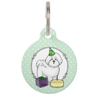 Happy Birthday Party Bichon Frise Dog - Niedlich Haustiermarke