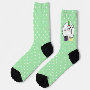 Happy Birthday Party Bichon Frise Dog - Niedlich Socken