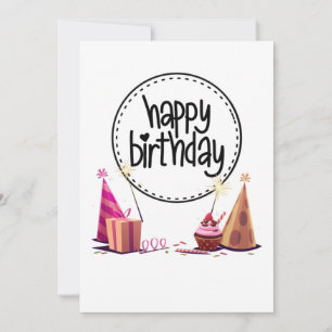 Happy Birthday Party Einladung