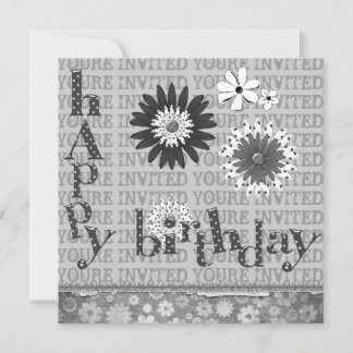 Happy Birthday Party Einladungen