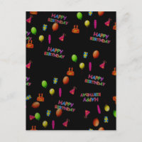 Happy Birthday Party Personalize Destiny Destiny's