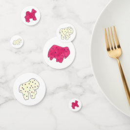 Happy Birthday Party Pink Circus Tier Cracker Konfetti