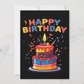 Happy Birthday Party Themenangebot Einladung