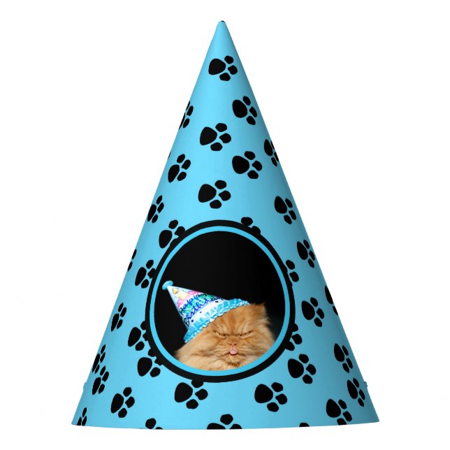 Happy Birthday Partyhütchen (Vorderseite)