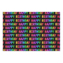 Happy Birthday Pattern