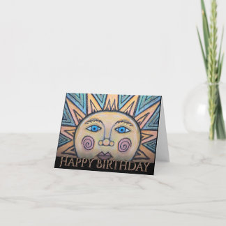 Happy Birthday Peace Card Feiertagskarte