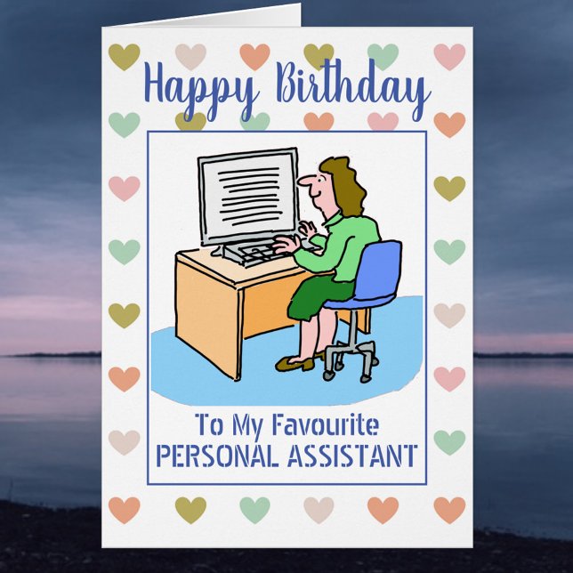 Happy Birthday Personal Assistant (Von Creator hochgeladen)