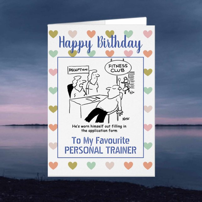 Happy Birthday Personal Trainer (Von Creator hochgeladen)