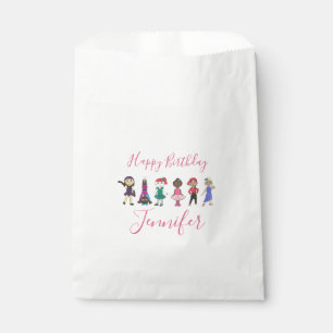Happy Birthday Personalisiert Ballet Stich Jazz Da Geschenktütchen
