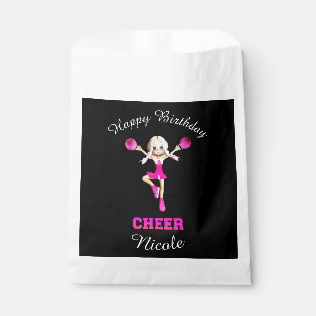 "Happy Birthday" Personalisiert Geschenktütchen (Vorderseite)