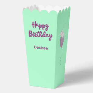 Happy Birthday Personalisiert Name Mouse Balloons Geschenkschachtel