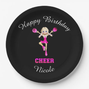 "Happy Birthday" Personalisiert Pappteller
