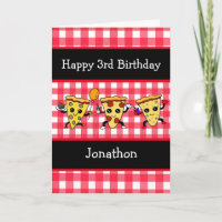 Happy Birthday Personalisiert Pizza Party