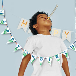Happy Birthday Personalize for Year oder beliebige Wimpelkette