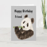 Happy Birthday Phantastisch Friend Funny Panda Bea Karte<br><div class="desc">Alles Gute zum Geburtstag Phantastischer Freund Funny Panda Bear mit dem Insider-Text-Sprichwort,  Es ist der perfekte Tag,  um lassen Sie wissen,  dass ohne Sie das Leben wäre PANDAMONIUM.   Ideal für alle Menschen,  die Pandas Liebe.</div>