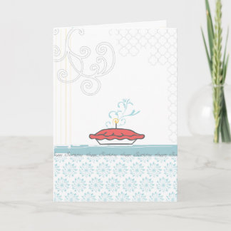 {Happy Birthday} Pie Card Karte