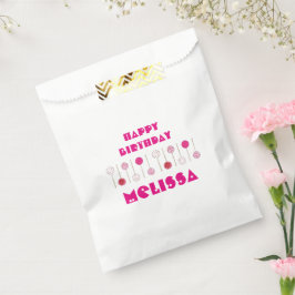 Happy Birthday Pink Mattiert Cake Pops Gastgeschen Geschenktütchen