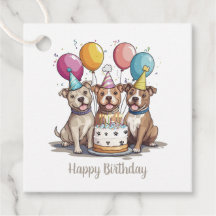 Happy Birthday Pit Bull Hunde