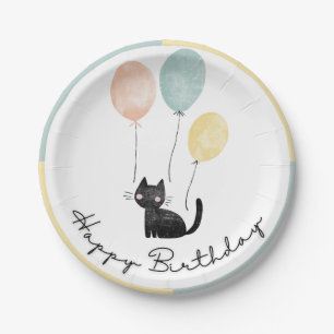 Happy Birthday Plate Pappteller