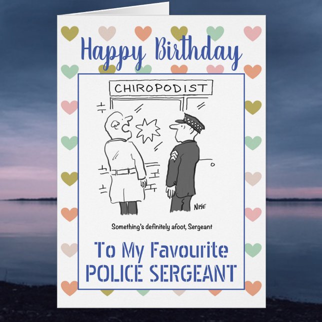 Happy Birthday Police Sergeant (Von Creator hochgeladen)