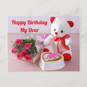 Happy Birthday Post Card Postkarte