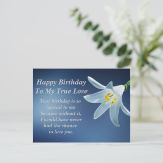 Happy Birthday Post Card Postkarte