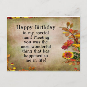 Happy Birthday Post Card Postkarte